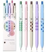 YOXMJDB Gel Pens, 5 Pcs Medium Point Smooth Writing Pens Cute Pens for Women, High-End Series 0.7...