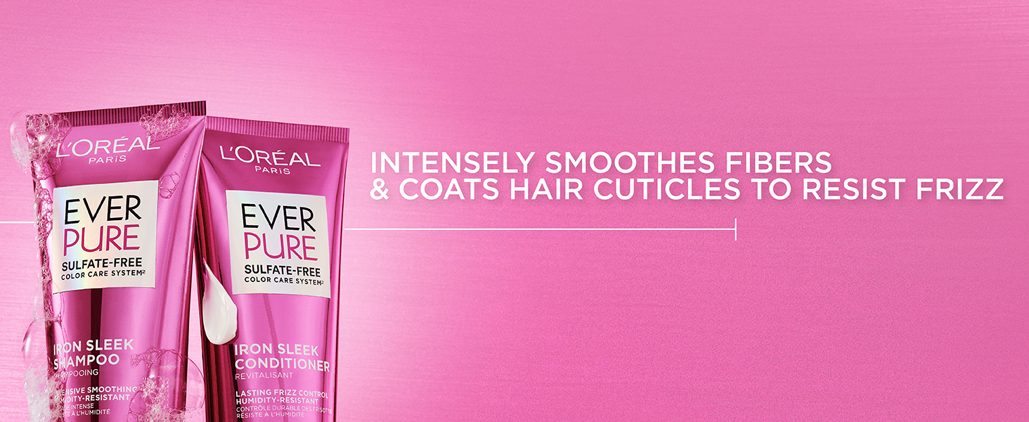 Intensely smooth fibers and frizz-control