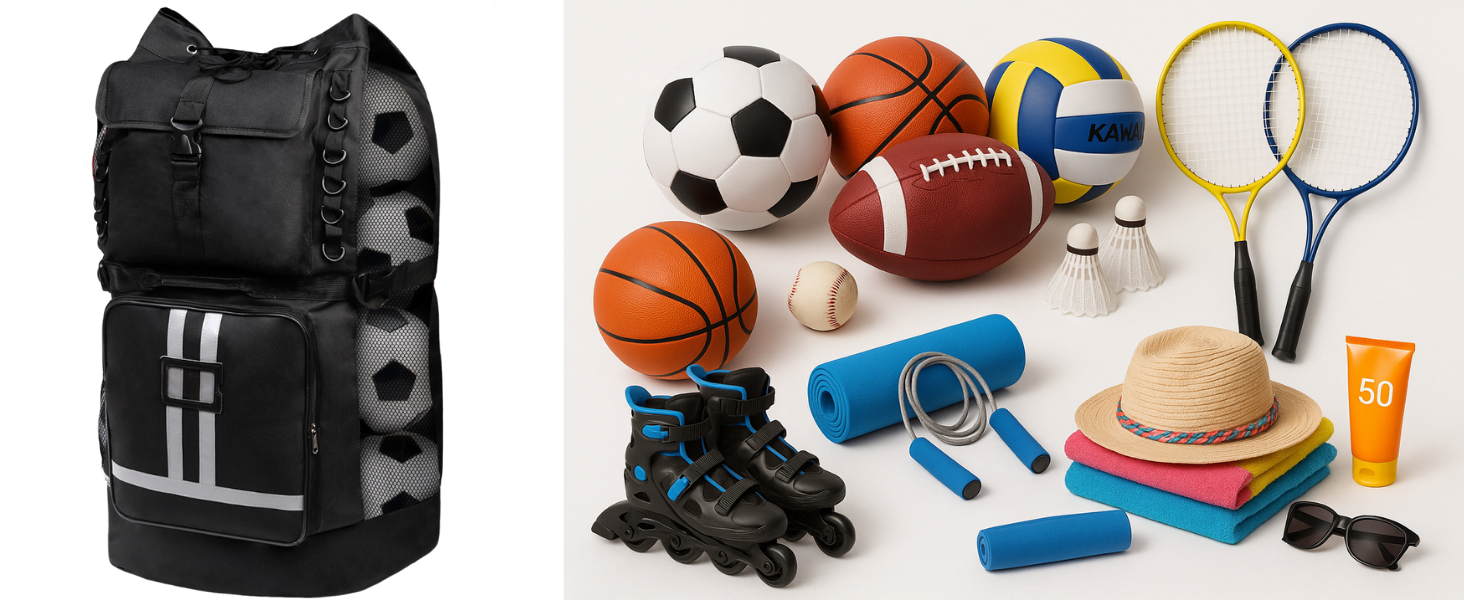 sports gear bag
