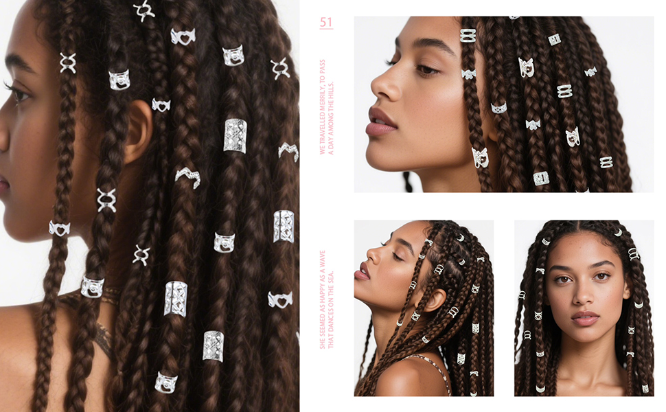 hair jewelry for braids