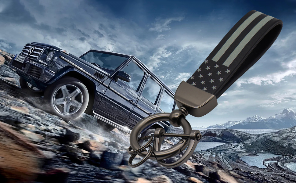 flag key chain