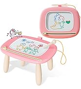 Kikidex Magnetic Drawing Board, Toddler Girl Toys for 1-2 Year Old, Doodle Board Pad Learning and...