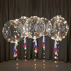 LED bobo balloons party balloons wedding balloons led wdding balloons