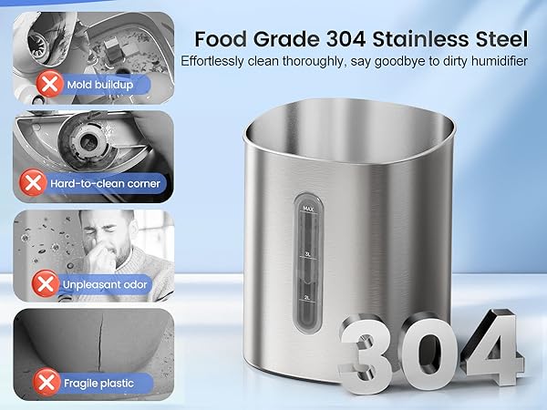stainless steel humidifier