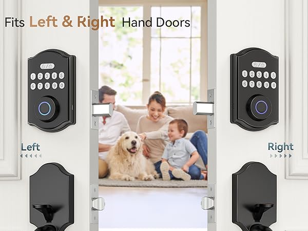 keyless entry door lock deadbolt