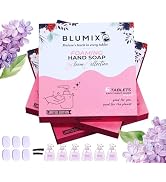 Blumix Foaming Hand Soap Tablet Refill – 6 Tablets | Lilac Scent | Non-Toxic, Plastic-Free, Zero ...