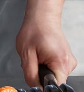 Orange Ninja Knife Sharpeners - 5 Adjustable Knife Sharpening Angle- Premium Quality Kitchen Knif...