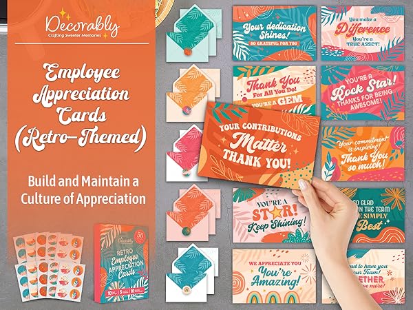 work appreciation cards