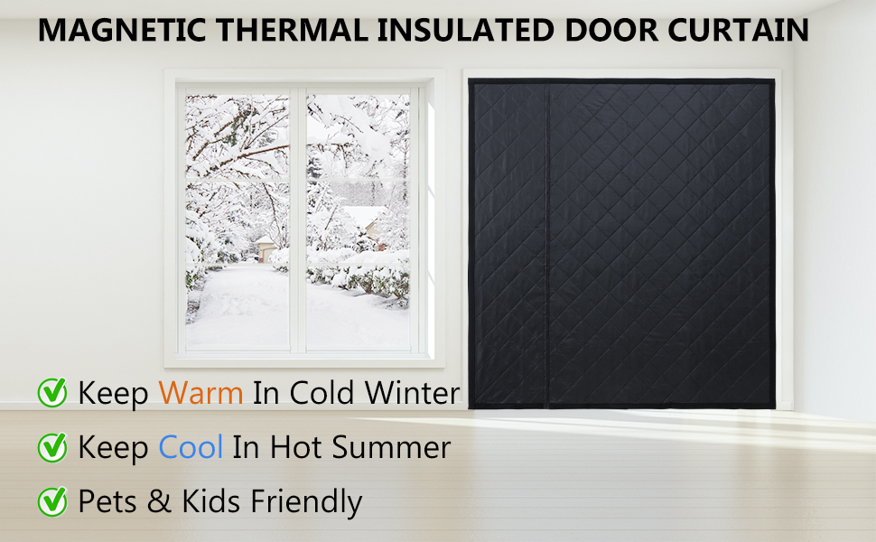 thermal door insulated door cover