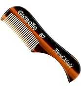 Giorgio G57 Extra Small 2.75 Inch Men's Fine Toothed Beard and Mustache Comb for Facial Hair Groo...
