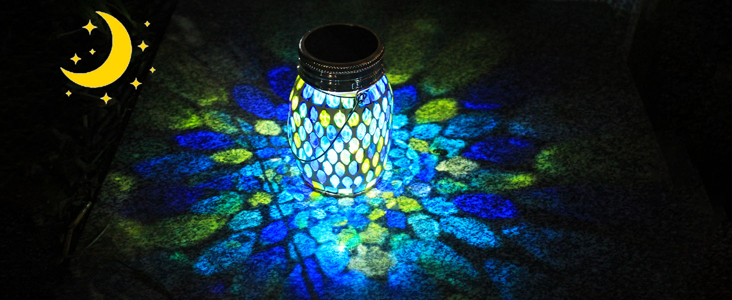 bule mosaic