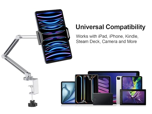 Universal Compatibility Works with iPad, iPhone, Kindle,Steam Deck, Camera and More