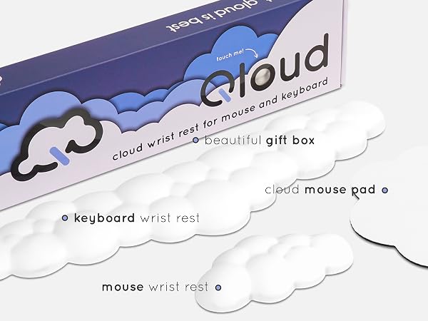 cloud wrist pad