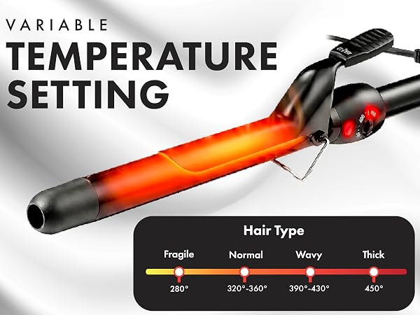 Short Barrel Curling Iron Hair Curler
