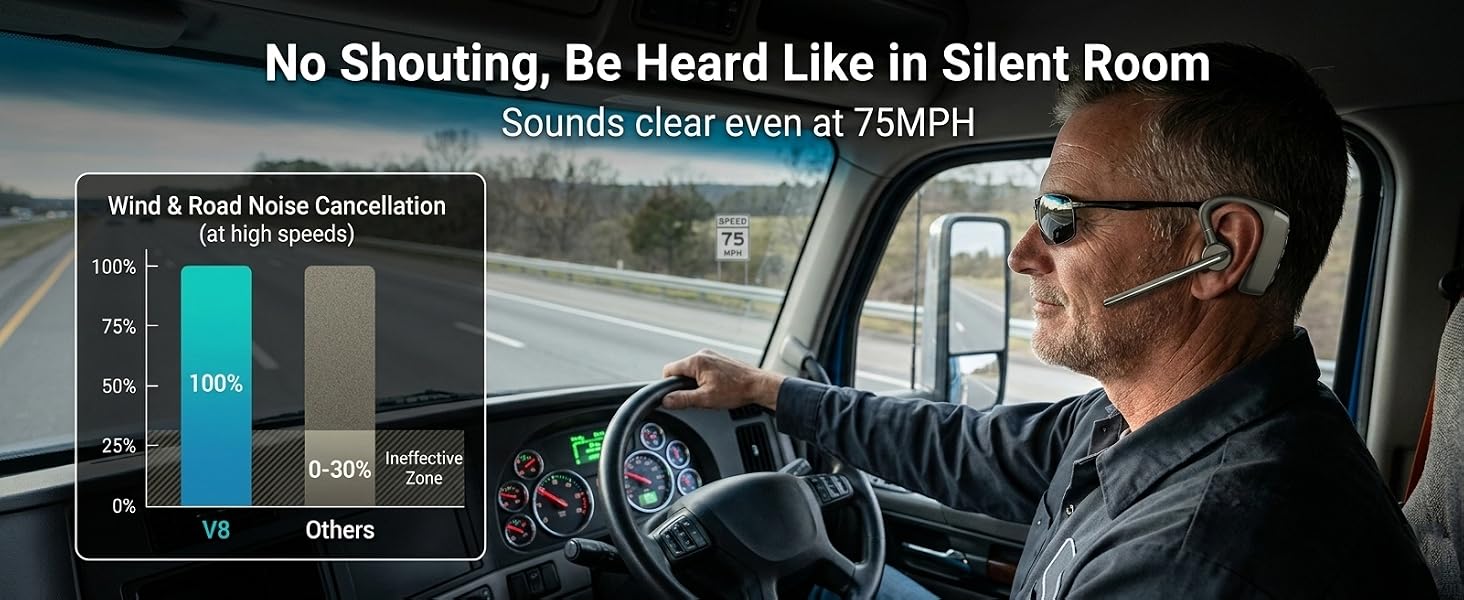 trucker bluetooth headset