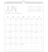 Guasslee Wall Calendar 2026-2027, Vertical Calendar Wall 2026, Jun. 2026-Dec. 2027, 19-Month Pape...