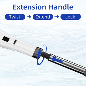 electric scrubber for cleaning