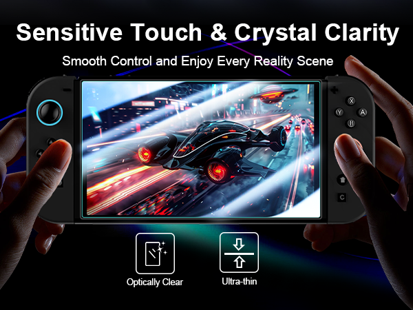 Sensitive Touch & Crystal Clarity