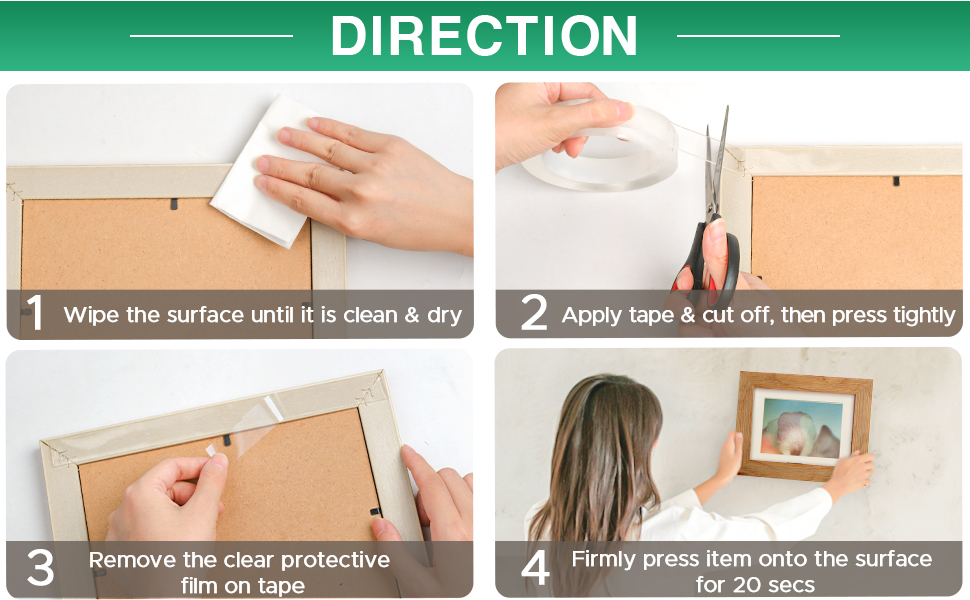 heavy duty double sided tape