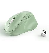 Ergonomic Wireless Mouse with USB Receiver for PC Computer, Laptop and Desktop, Ergo Vertical Mou...
