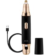SPA SCIENCES - AIVA Deluxe - Dual 2-in-1/Double Sided Facial Hair Remover & Eyebrow Trimmer USB R...