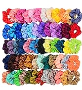 large satin scrunchies