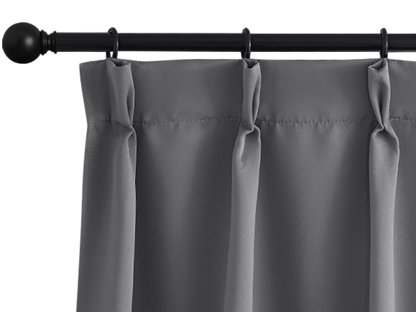 PINCH PLEATED