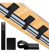 Cable Management Under Desk, Hook and Loop Cable Ties, Adhesive Strips for Cord Management Hider,...