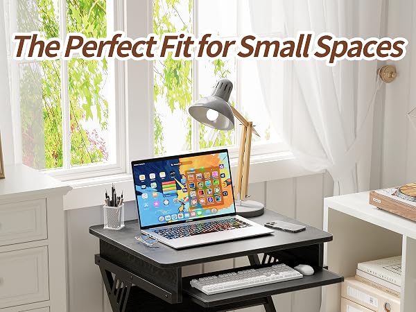 black computer desk 2