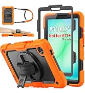 SEYMAC stock Case for Samsung Galaxy Tab A11 8.7'' (Not for A11+Plus11''), Full-Body Drop Protect...