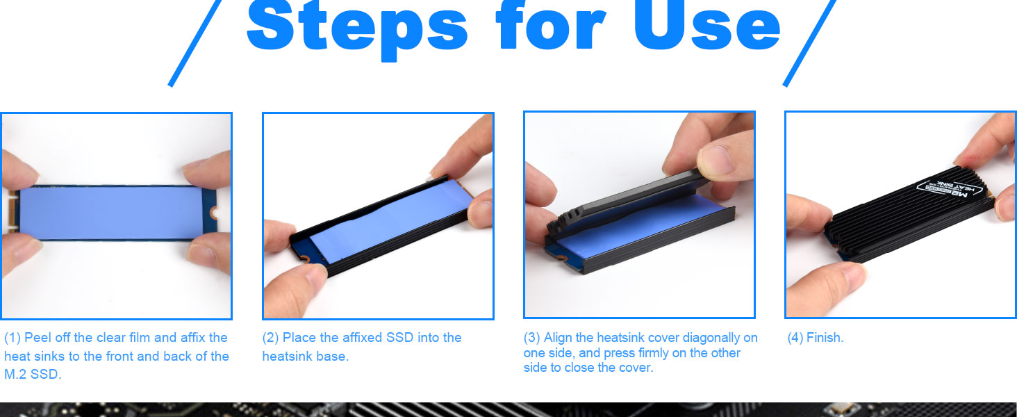 M.2 Heatsink 2280 SSD Cooler
