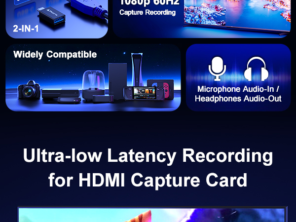PORTTA HDMI Video Capture Card