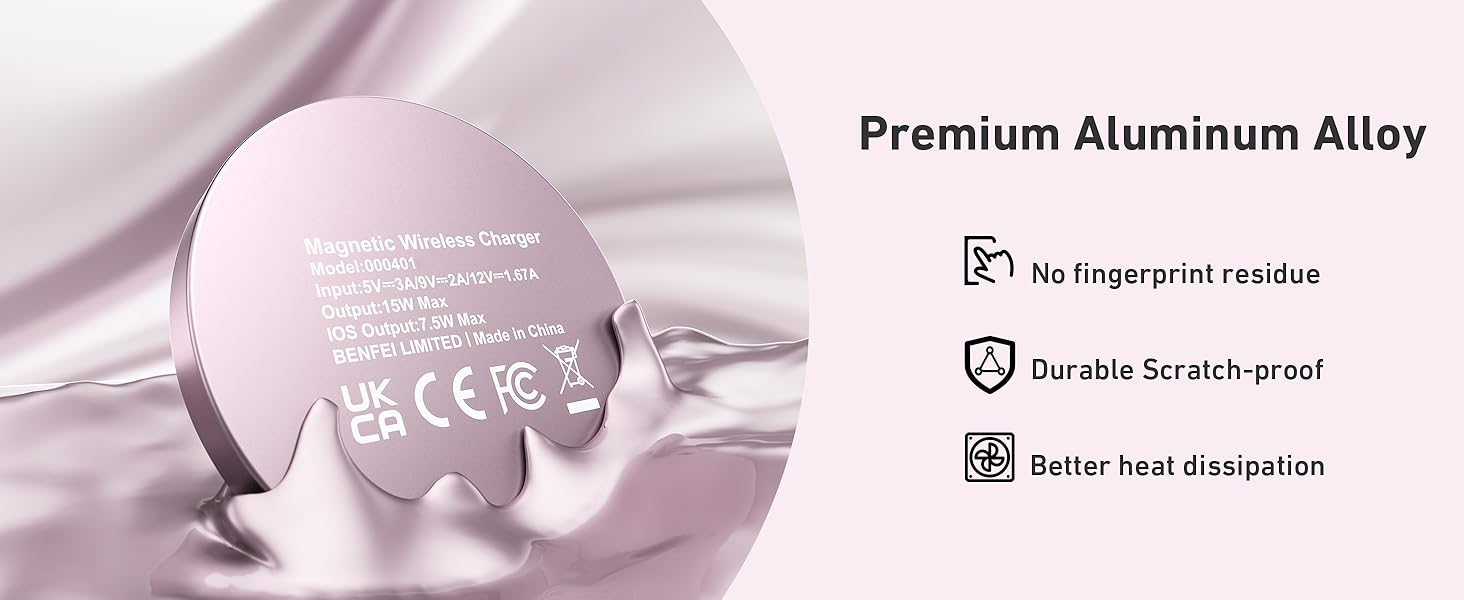 BENFEI Magnetic Wireless Charger 15w