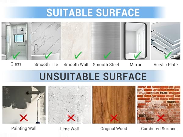 suitable surface