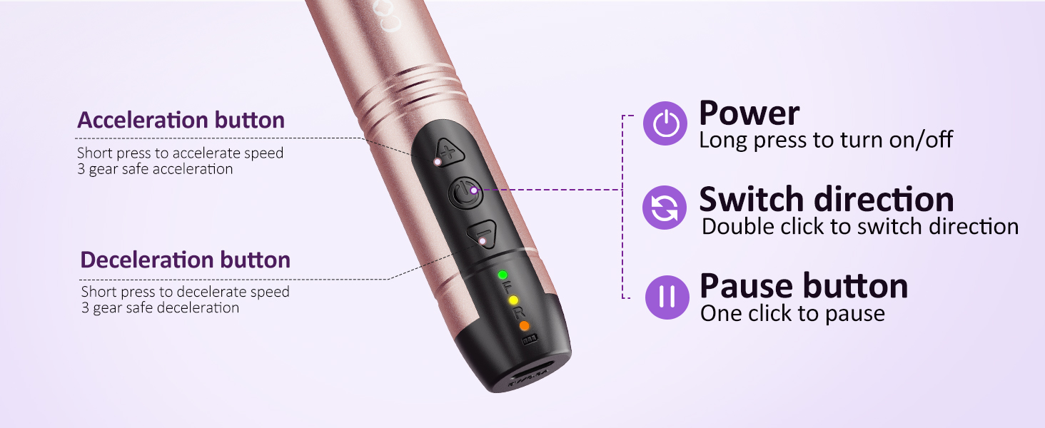 Cordless Nail Drill Electric File Lima de taladro de uñas eléctrica inalámbrica