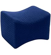 Orthopedic Knee Pillow for Side Sleepers - Ergonomic Memory Foam Knee Pillow for Back Pain & Spin...