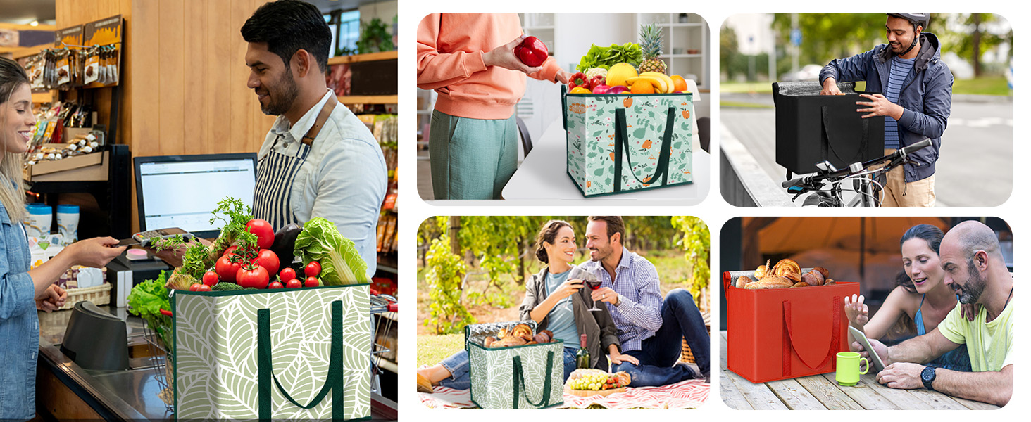 insulated grocery bags