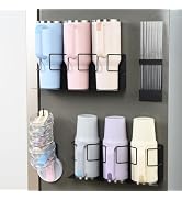 OTraki 4Pcs Magnetic Stanley Cup Holder for Refrigerator, 30/40 oz Tumbler Water Bottle Holder wi...