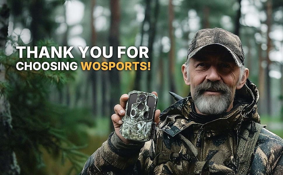 trail camera wosport trail camera game camera trail camera night vision motion activate waterproof