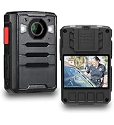 ponycam 1440P 4G GPS Police Body Camera, Complimentary SIM Card, 17H Record Time, 3600mAH Battery...