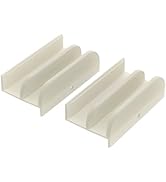 M6219 Sliding Shower Door Bottom Guide fits for Sliding Shower Door (Top Hung) Tub Enclosure Syst...