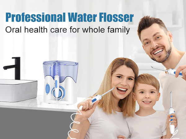 h2ofloss countertop water dental flosser teeth pick cleaner