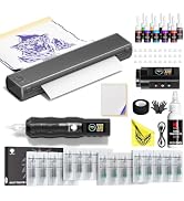 Phomemo M08F Tattoo Stencil Printer Kit, Wireless Tattoo Pen Machine with LCD Display, Complete T...