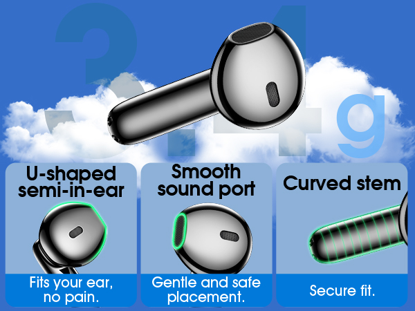 We've worked hard to ensure our earbuds deliver unbeatable comfort and a secure fit.