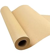 15"×400" Brown Paper Roll, Brown Wrapping Paper, Craft Paper, Wrapping Paper, Packing Paper for M...
