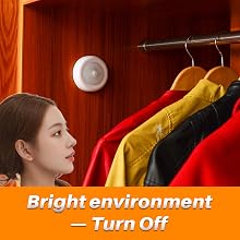 LED Motion Sensor Lights, Stick on Lights, Puck Lights, Closet Lights,Night Lights, STAR-SPANGLED