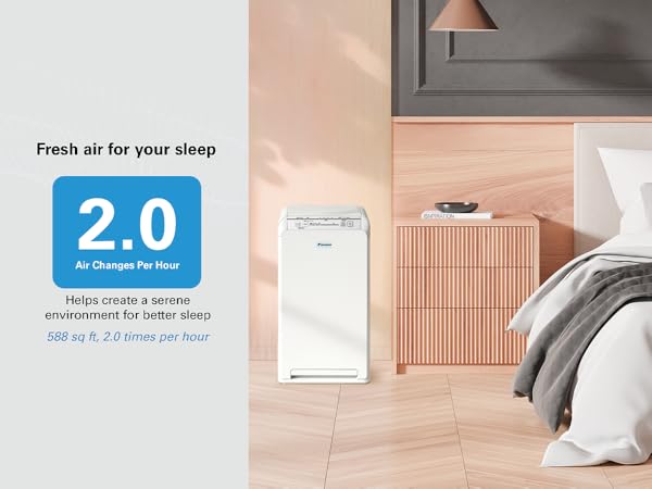 Fresh air for your sleep that helps create a serene environment