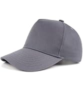 Zylioo XXL High Crown Baseball Cap,Oversized Structured Dad Hats for Big Heads,Adjustable Athleti...