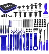 GOOACC 330Pcs Trim Removal Tool, Auto Push Pin Bumper Retainer Clip Set Fastener Terminal Remover...