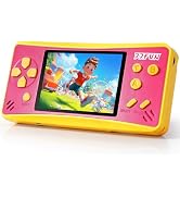 Handheld Game for Kids,Preloaded 168 Retro Video Games, Portable Gaming Player with 3.2" HD Scree...
